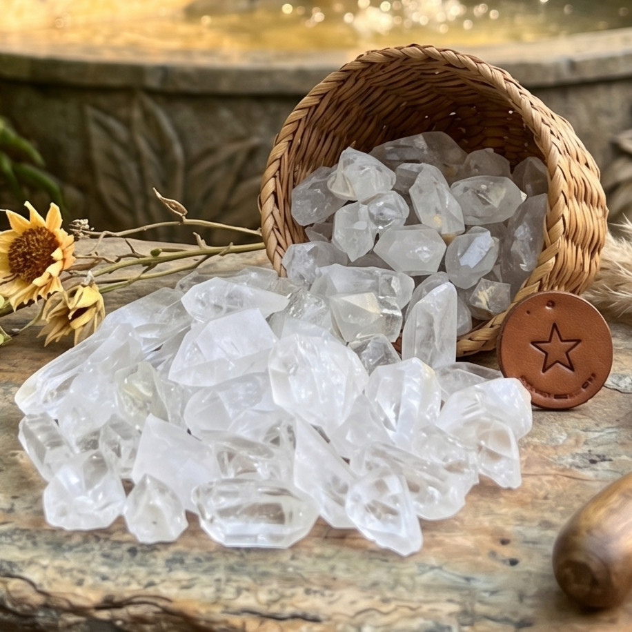 Raw Clear Quartz Crystal Rough Stones (By The Piece or Pound) Wholesale