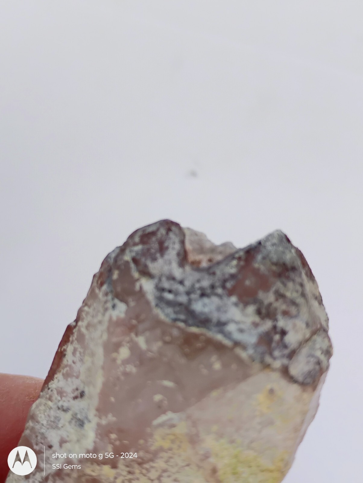 Ajoite Included Quartz Crystal