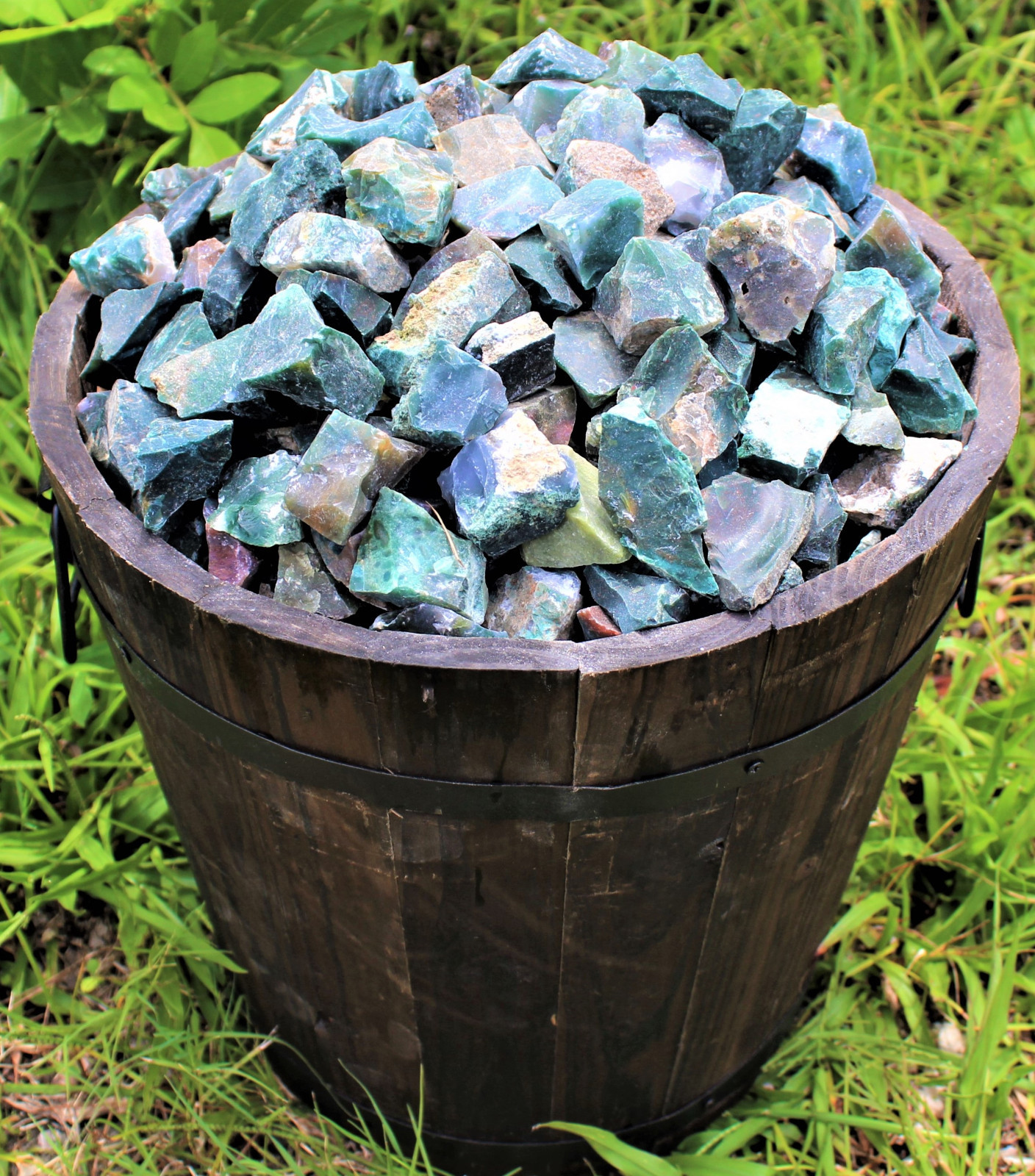 1/4 lb Bulk Lot Natural Rough Bloodstone Raw Rock Stone (Crystal Healing 4 oz)