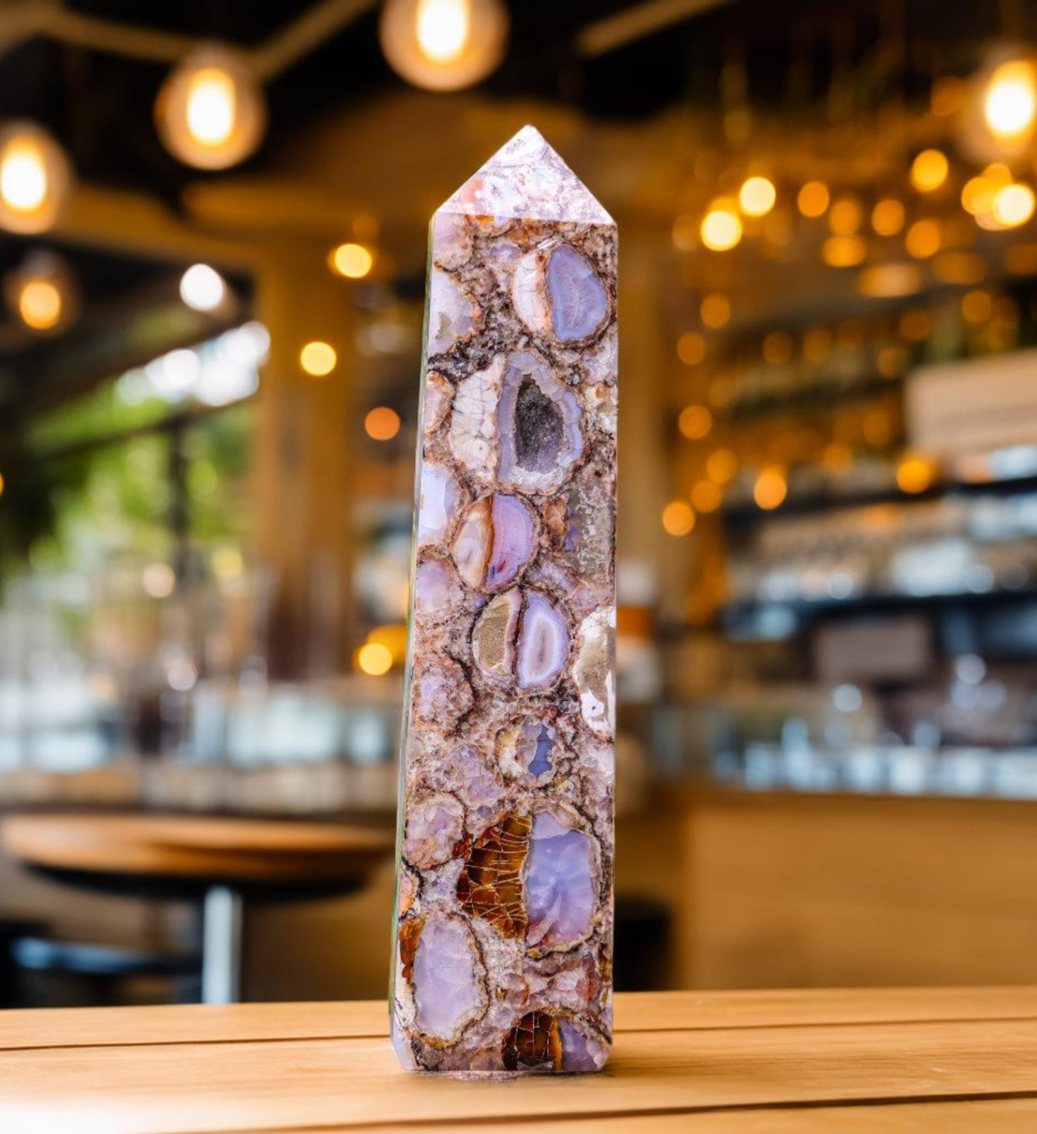 2.37LB! 220X50MM Cobra Jasper Tower