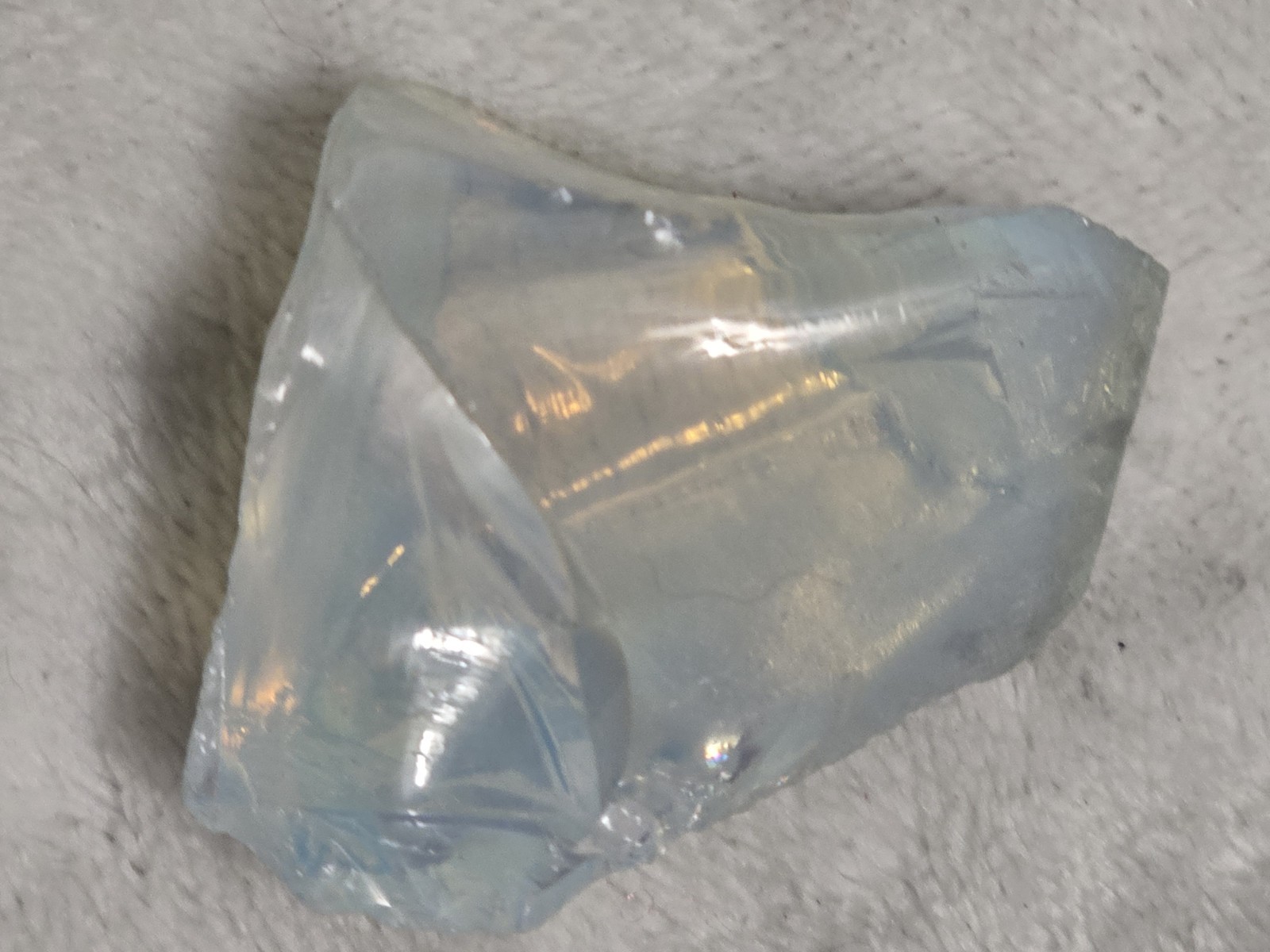 2 Natural Opalite Stones. 1.7oz