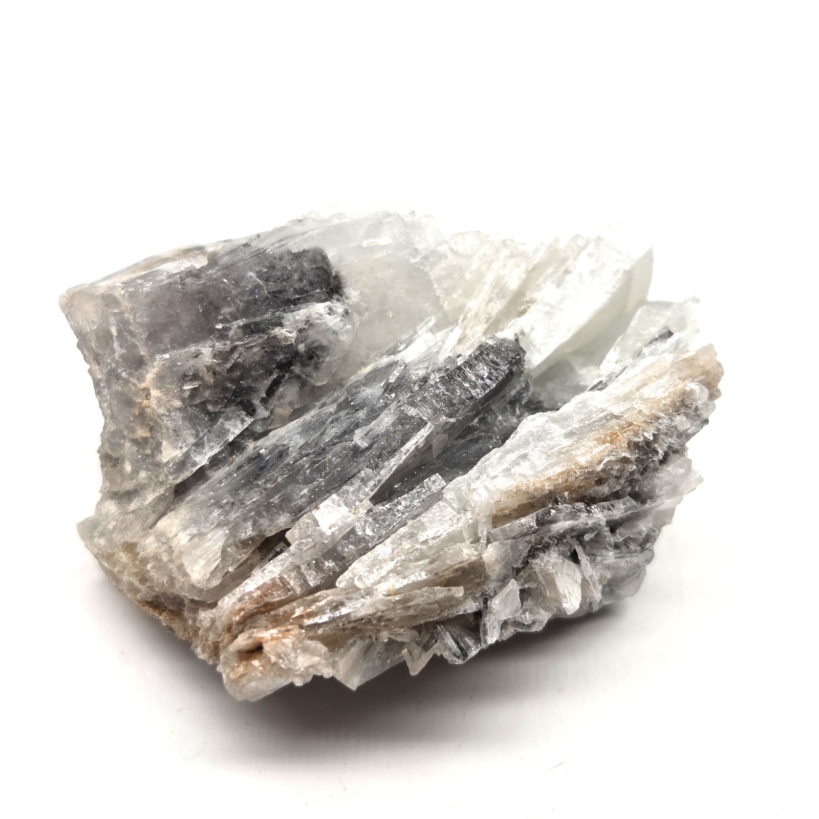 Mixed Natural Crystals – Barite, Malagasy Quartz, Labradorite – In Mini Boxes