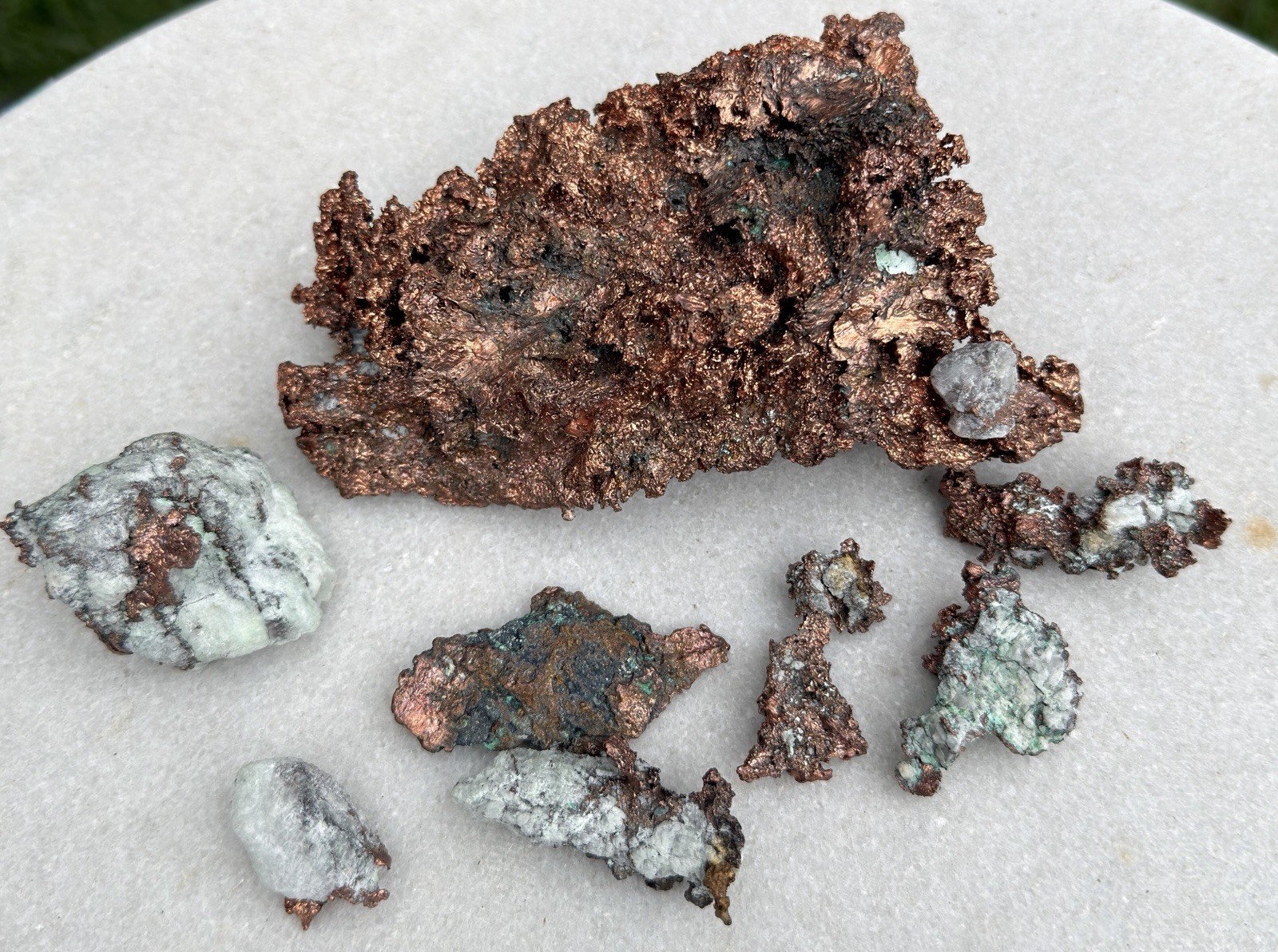 Wholesale Lot 2 Lbs Natural Copper Matrix Specimen Crystal Healing Energy