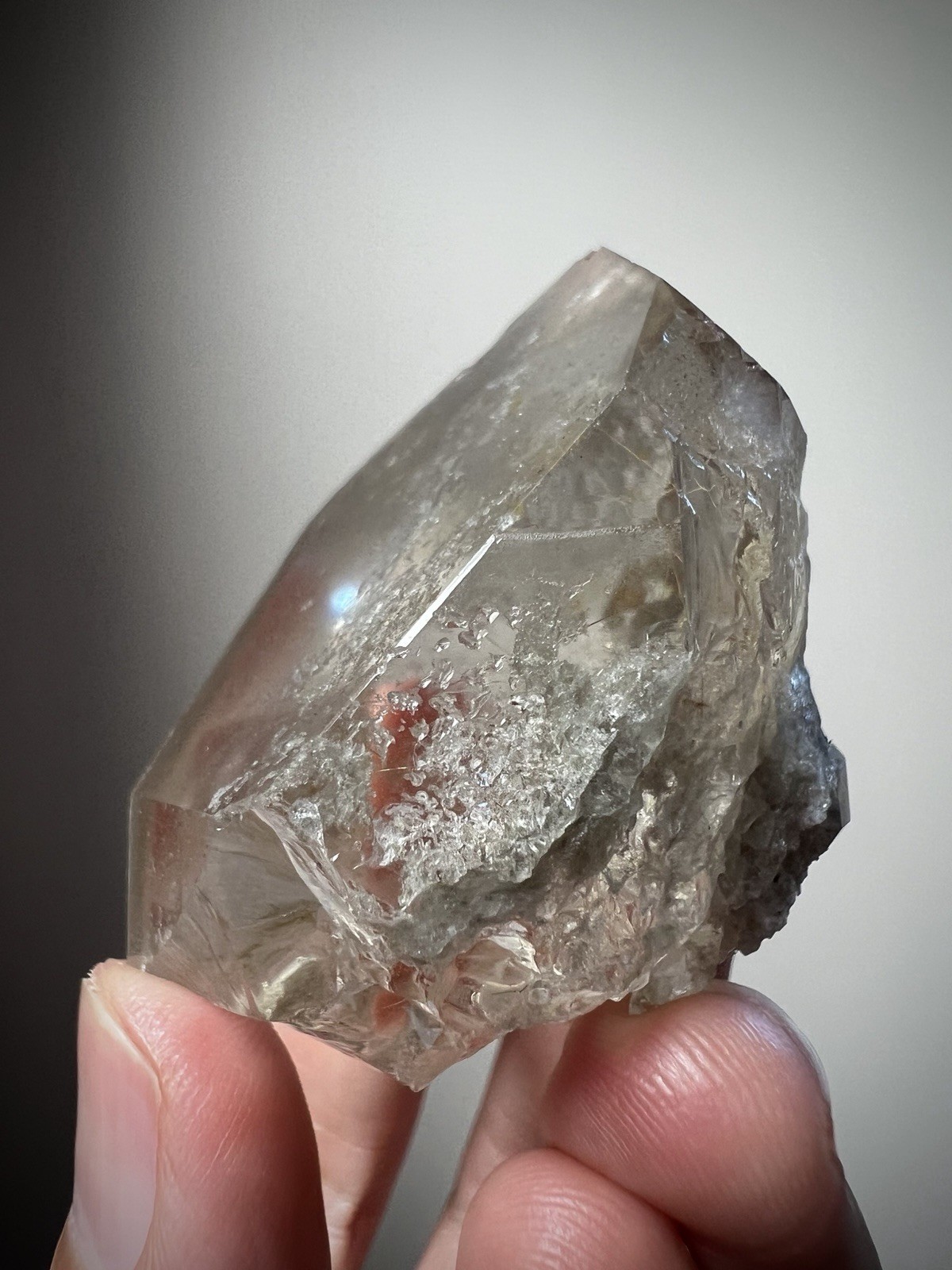 Rutilated Quartz Crystal Gold Rutile Needle Quartz Chlorite Quartz Inclusion
