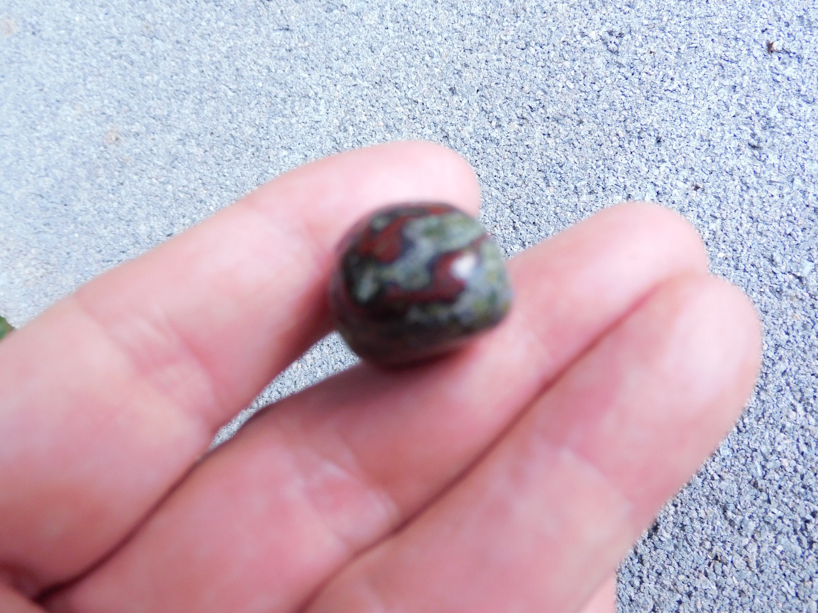 High Grade Dragon Blood Jasper Tumbled Stone for Jewelry Making & More