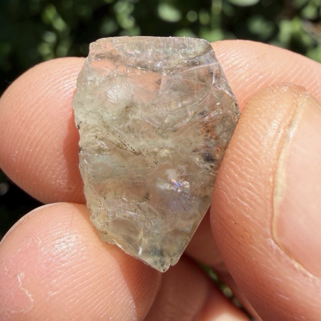 Brazilian Phenacite Crystal: Authentic, Metaphysical Crystal, 3.54g/17.7ct