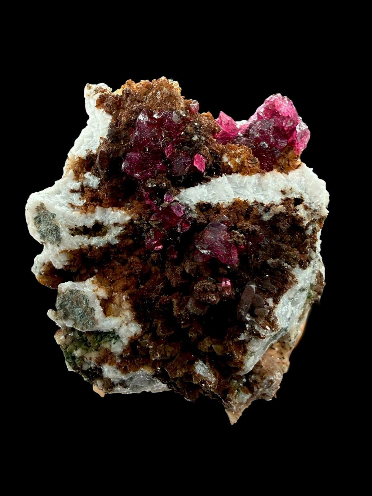 Roselite & Wendwilsonite Crystals : Aghbar Mine . Bou Azzer , Morocco 🇲🇦