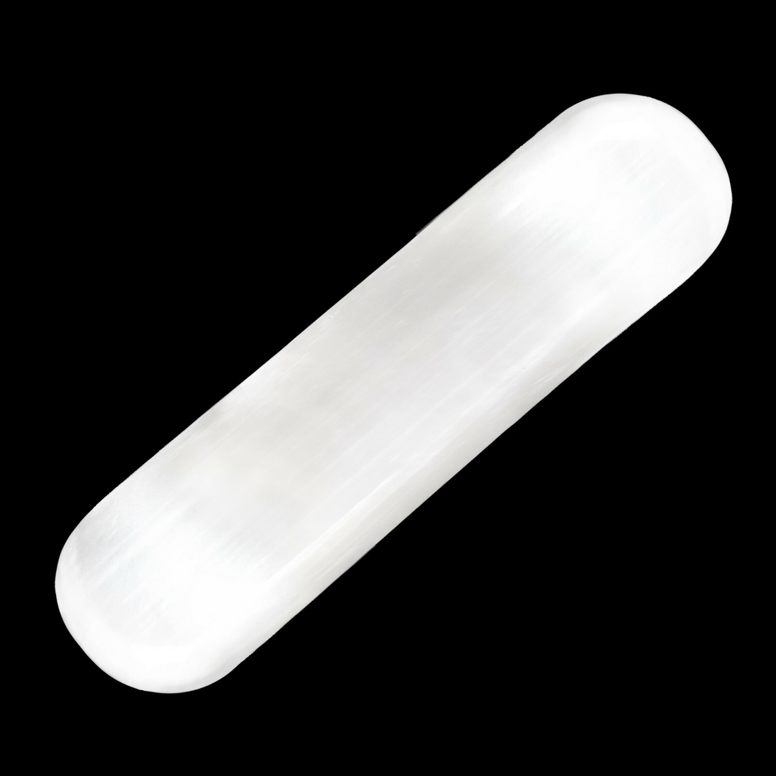 XL Polished Selenite “Charging” Plate ” Flat Natural Wand Crystal Display Plate