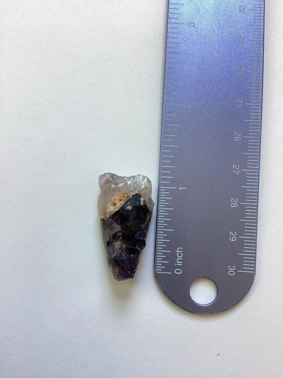 Amethyst Crystal Quartz Rock Perfect Size For Jewelry Making