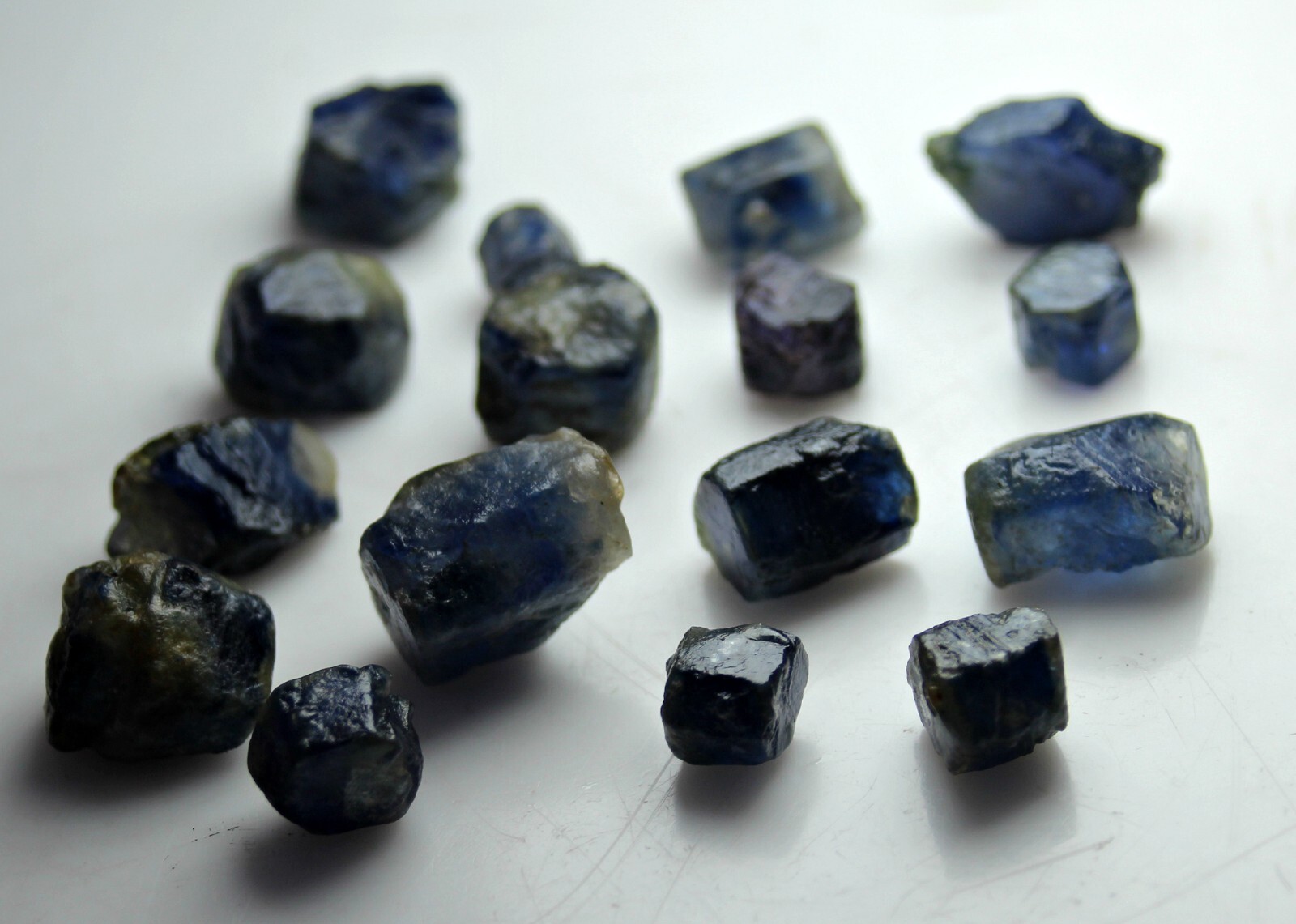 Blue Sapphire Kashmr 80 Ct natural Blue Sapphire Crystals Kashmir Paksitan