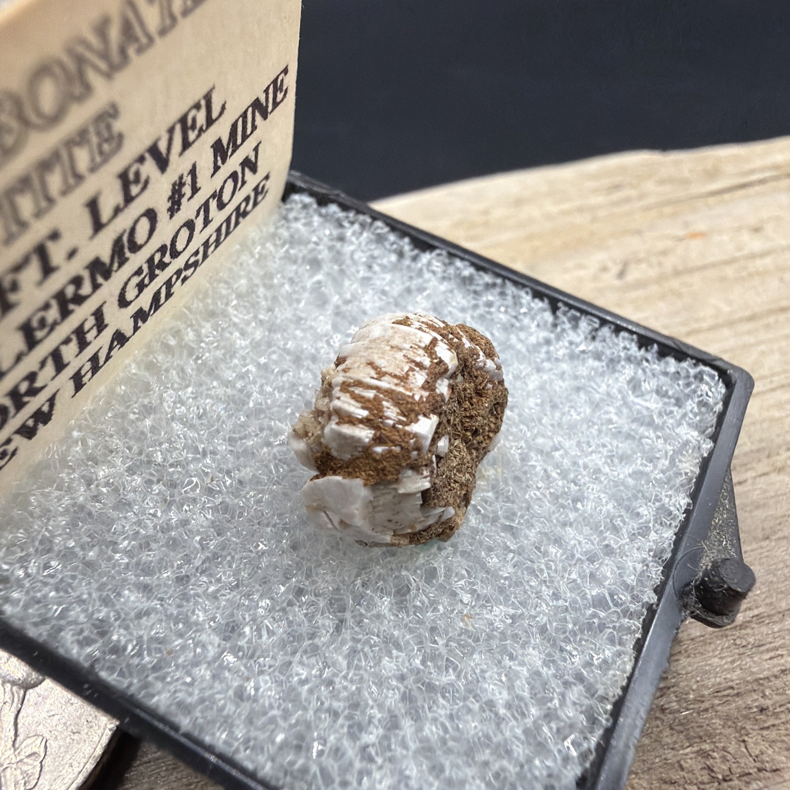 Carbonate Apatite Specimen Palermo #1 North Groton, NH (146)