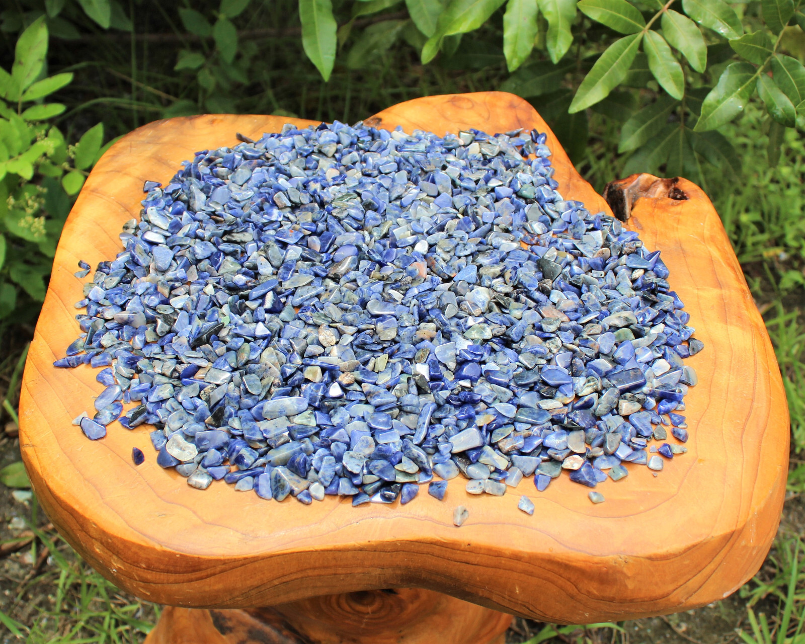 Sodalite Semi Tumbled Gemstone Mini Chips 5 – 8 mm Lots (Sodalite Crystal Chips)