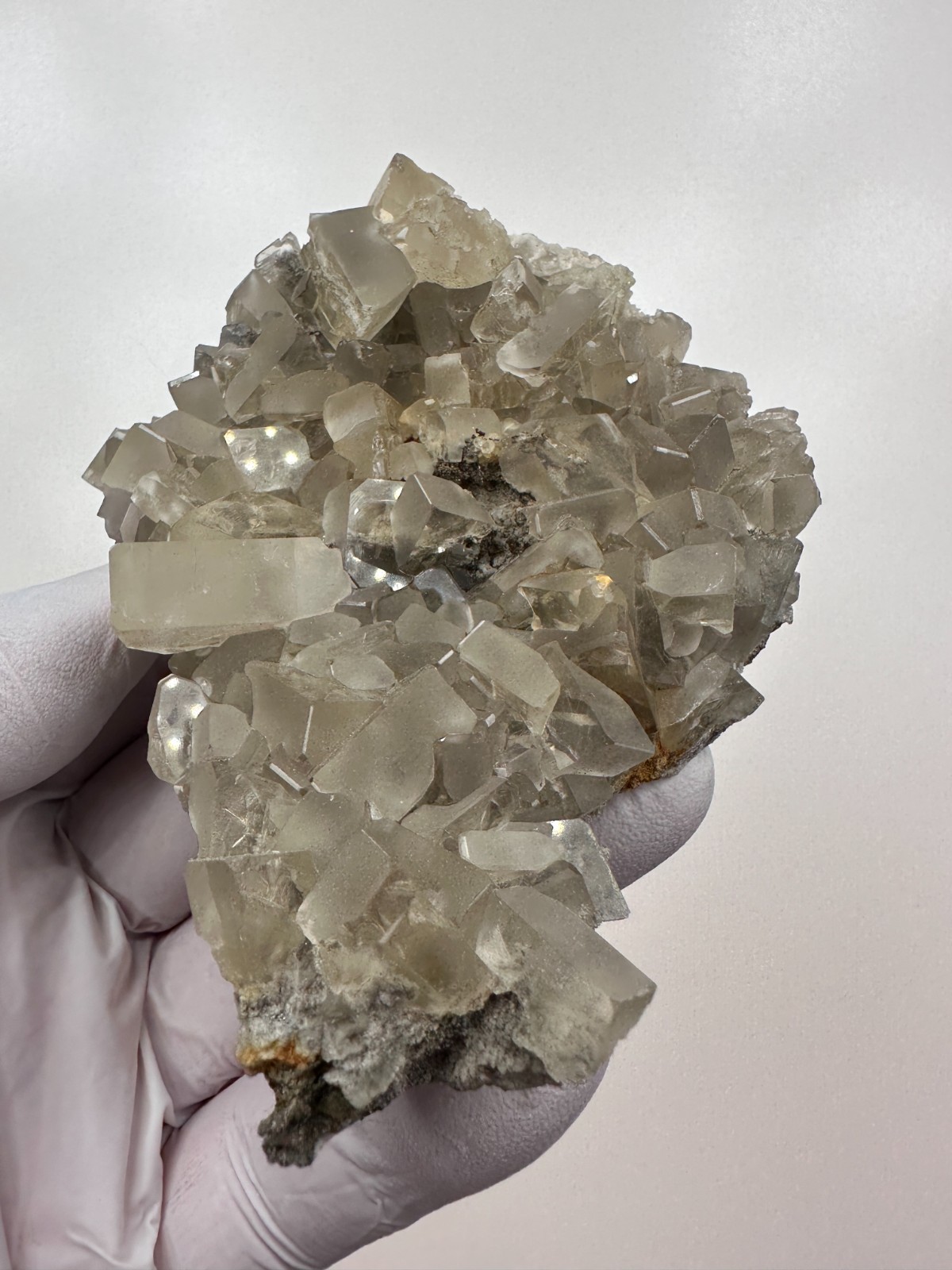 New Find__Large Very Rare Barite Crystal Specimen___Linwood Mine, Iowa