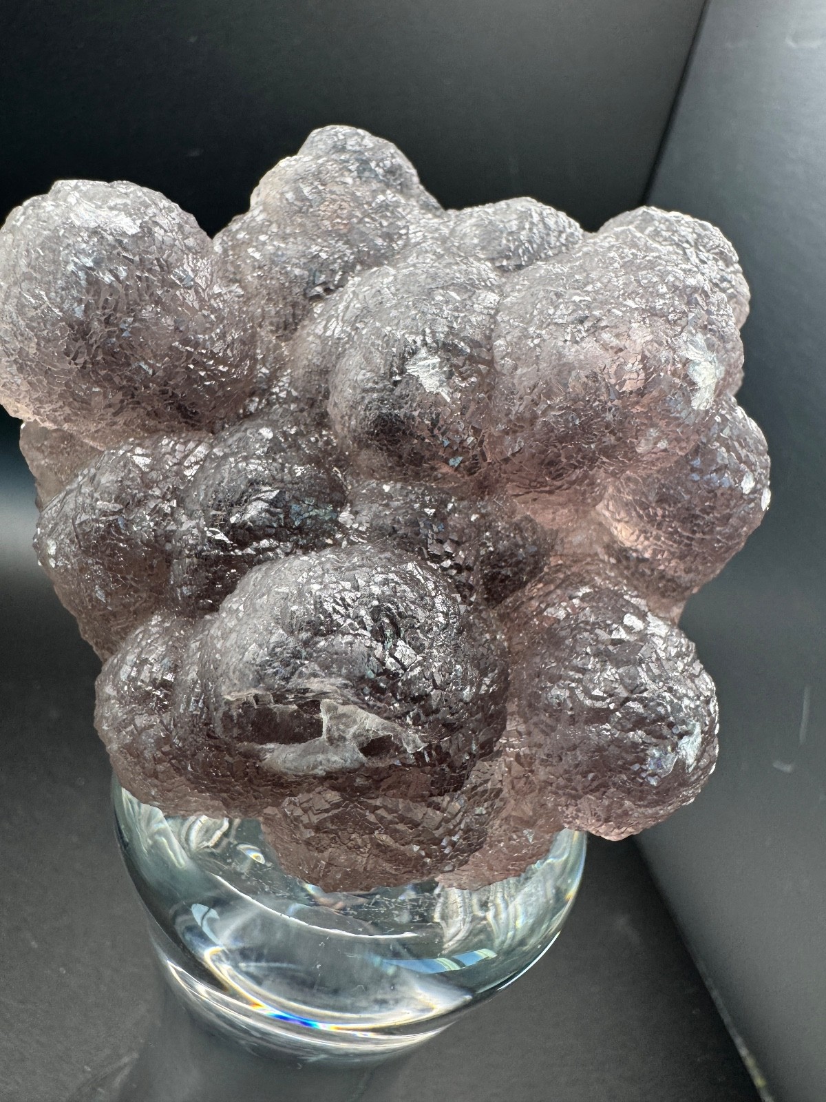 6143 Purple Bubble Fluorite Yun Nan 296g