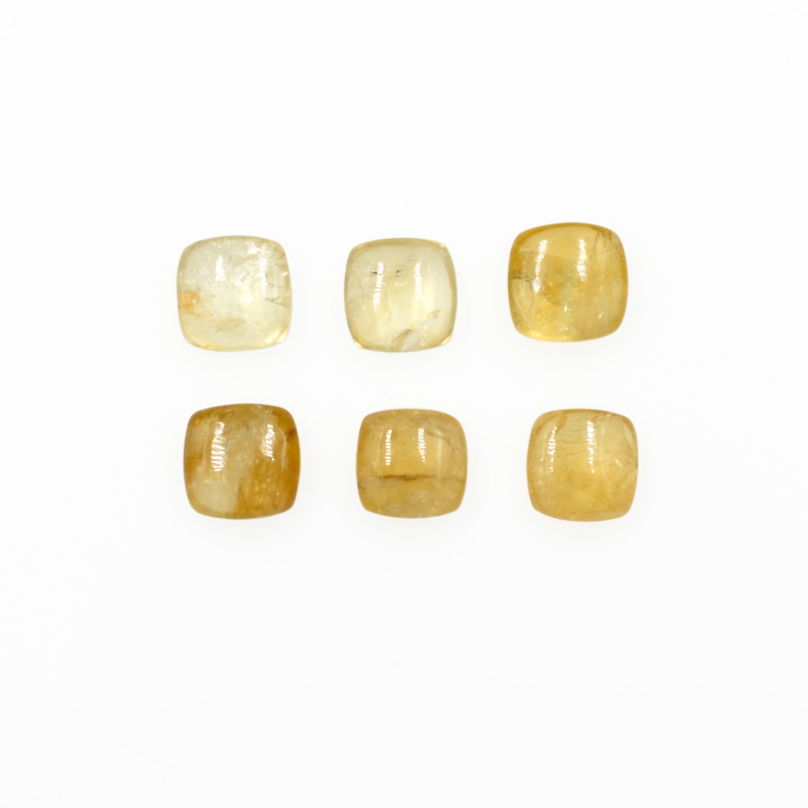 Natural Smooth Citrine Gemstone For Jewelry Making Handmade Healing Birthstone