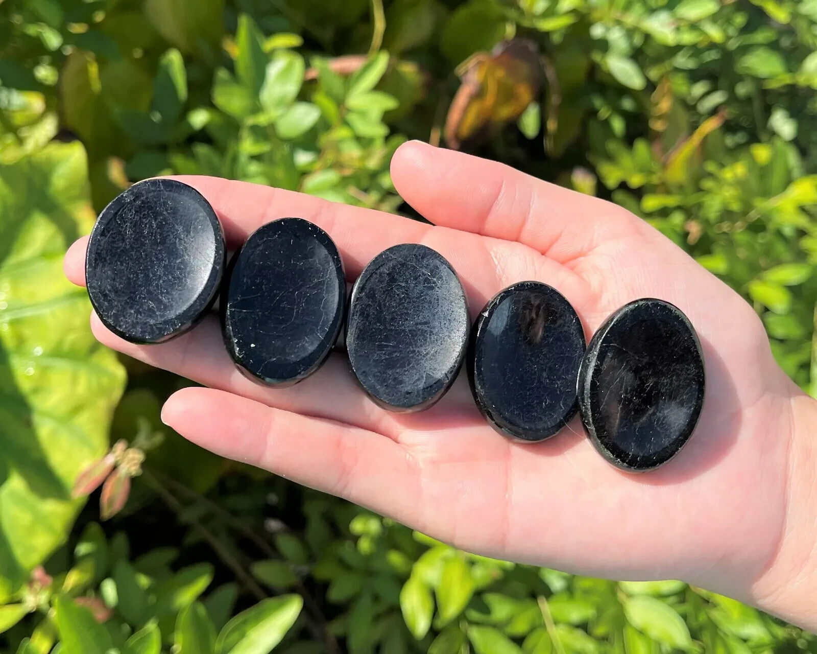 Natural Worry Stone Crystal – Gemstone Selection Healing Protection Pocket Stone