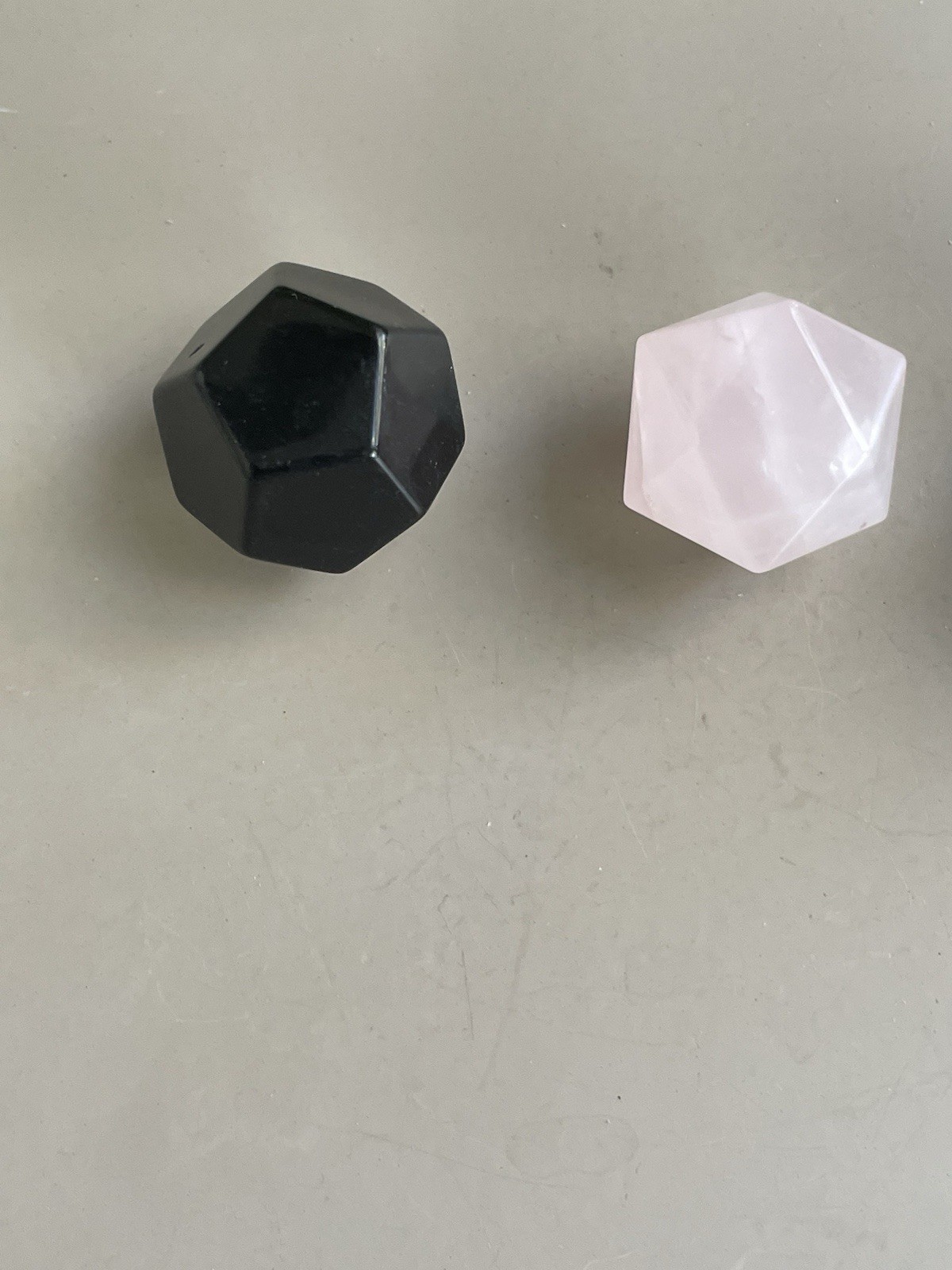 Obsidian,Rose Quartz,Amethyst,Lapis Multi Faceted Ball 20mm (Price for 1)