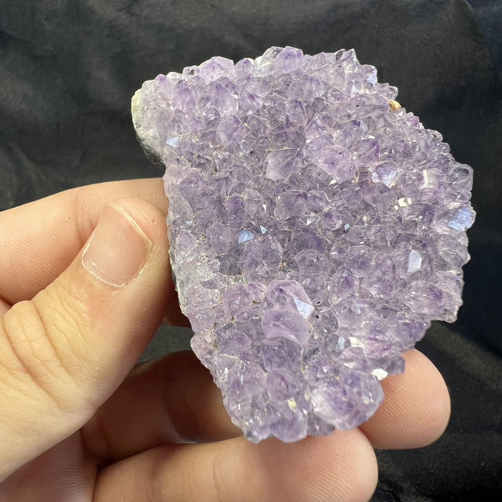 Amethyst Quartz Crystal Cluster from Uruguay