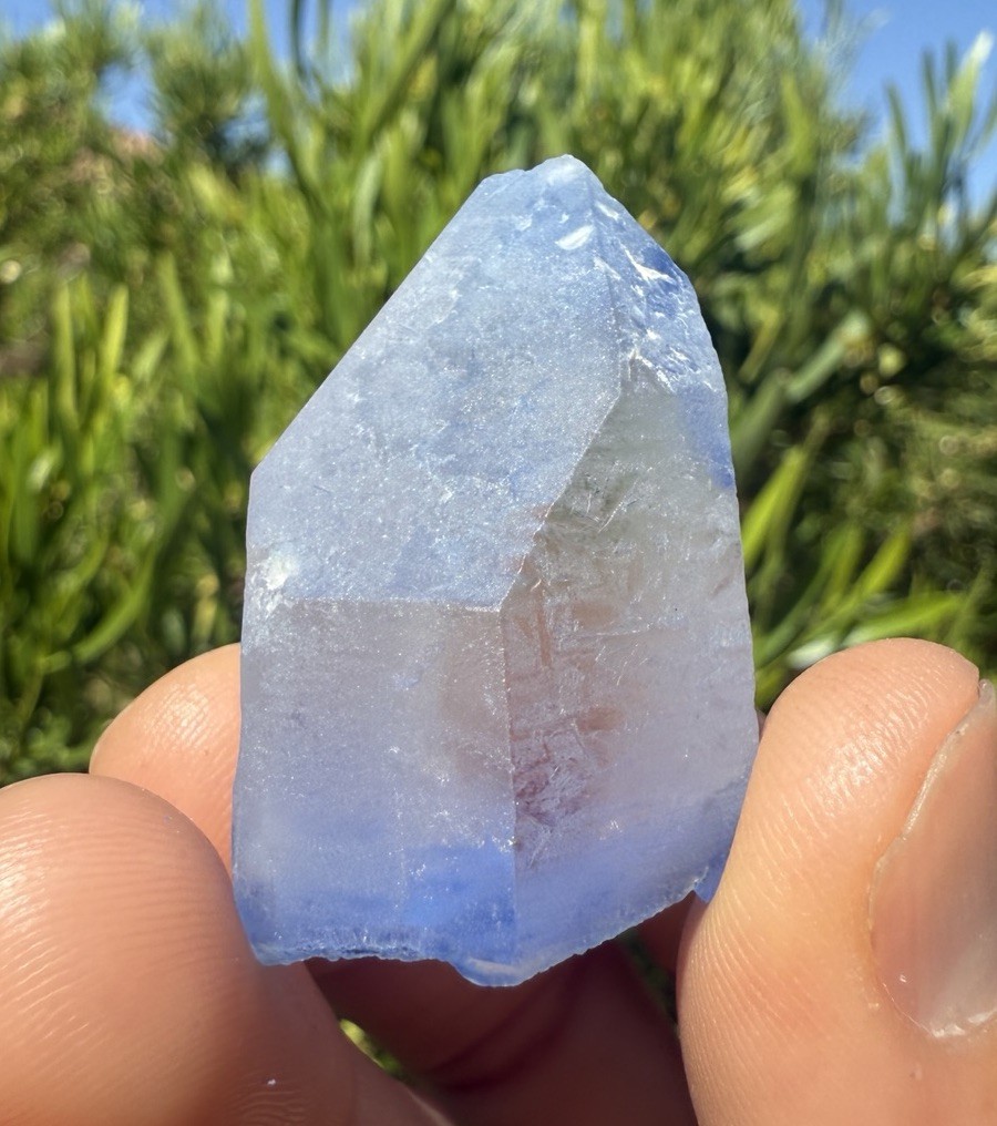 Blue Dumortierite Crystal, Bahia, Brazil, Beautiful, Terminated– 31.00g (155ct)