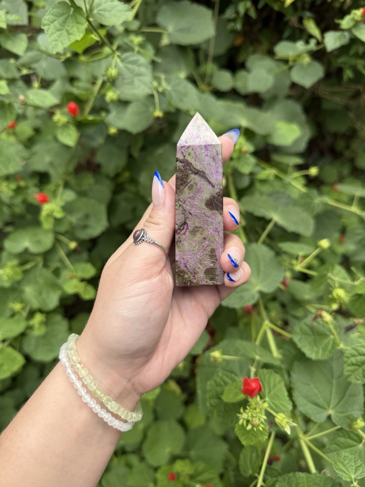 Atlantisite Points | Crystal Towers, Stichtite, Intuitively Chosen