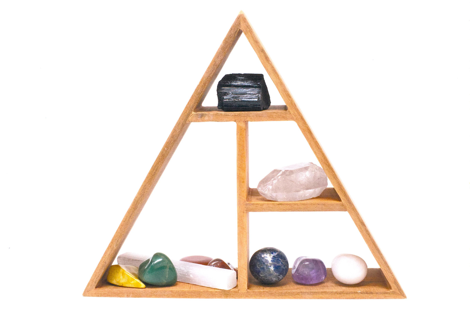 7 Chakra Crystal Set | Healing Stones, Selenite, Tourmaline (Beginner)