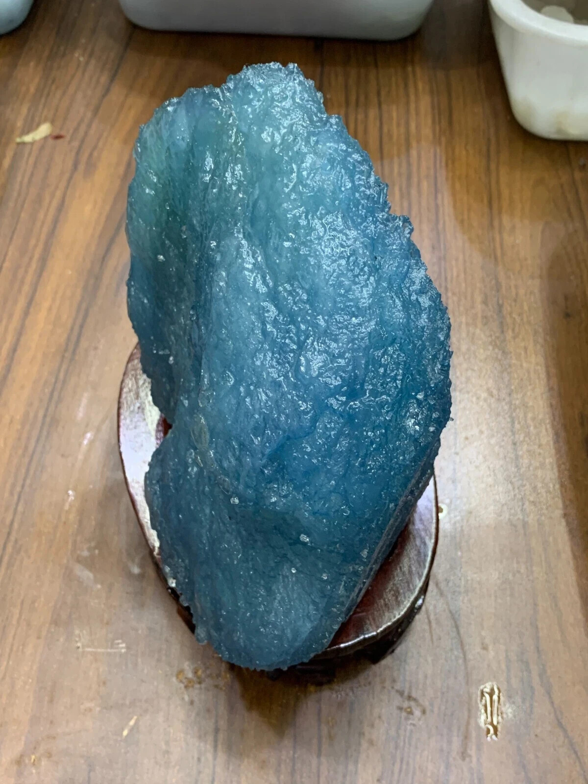 10LB Gem Natural Large block aquamarine Quartz Crystal Mineral Specimen healing