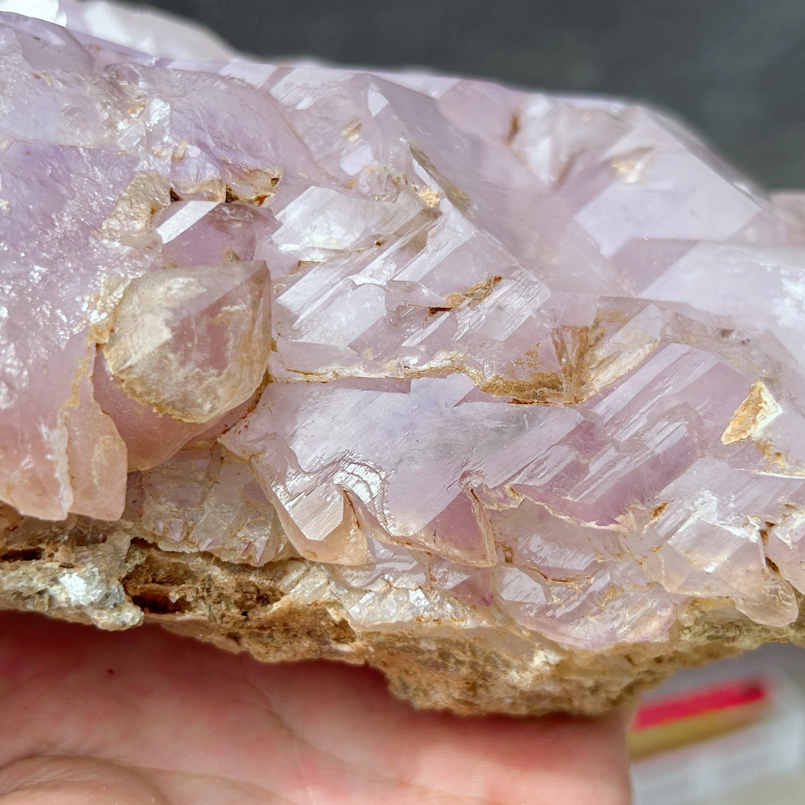 All 6.6LB Natural Amethyst Skeleton Crystal Quartz Rough Mineral specimens A215