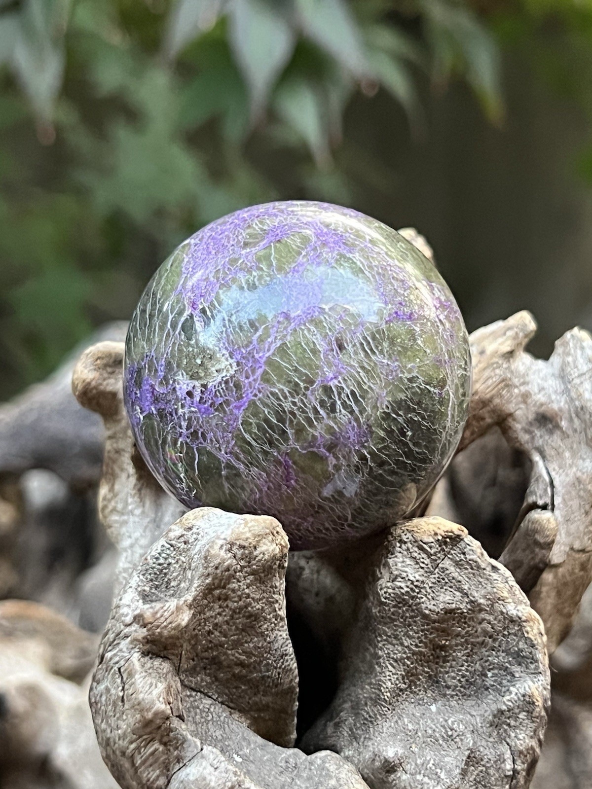Stichtite / Atlantasite Crystal Ball AAA+ 45mm Diameter 16