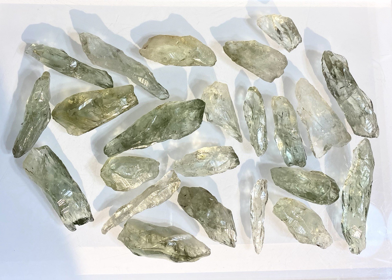 Wholesale Lot 1 Lb Natural Prasiolite Rough Crystal Healing Energy