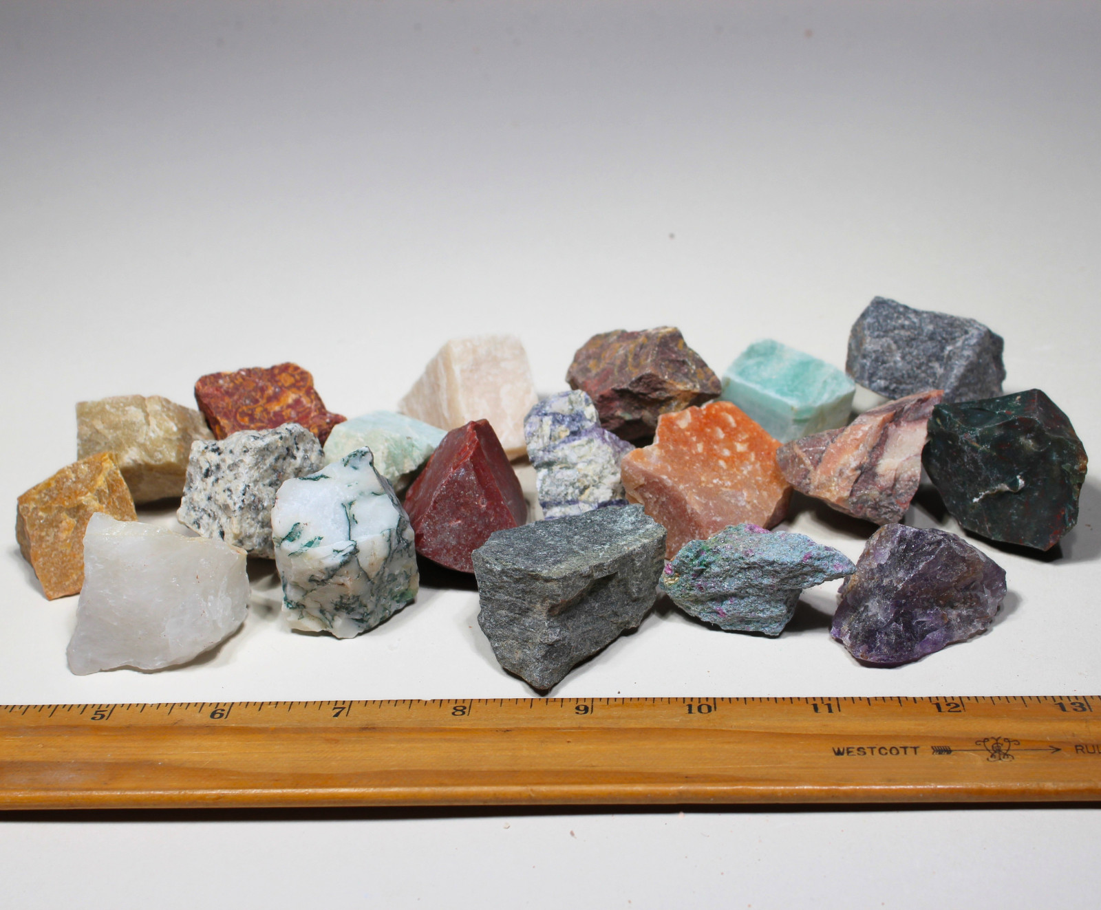 Collector’s Mix – Rough Rocks for Tumbling – Bulk Wholesale 1LB options