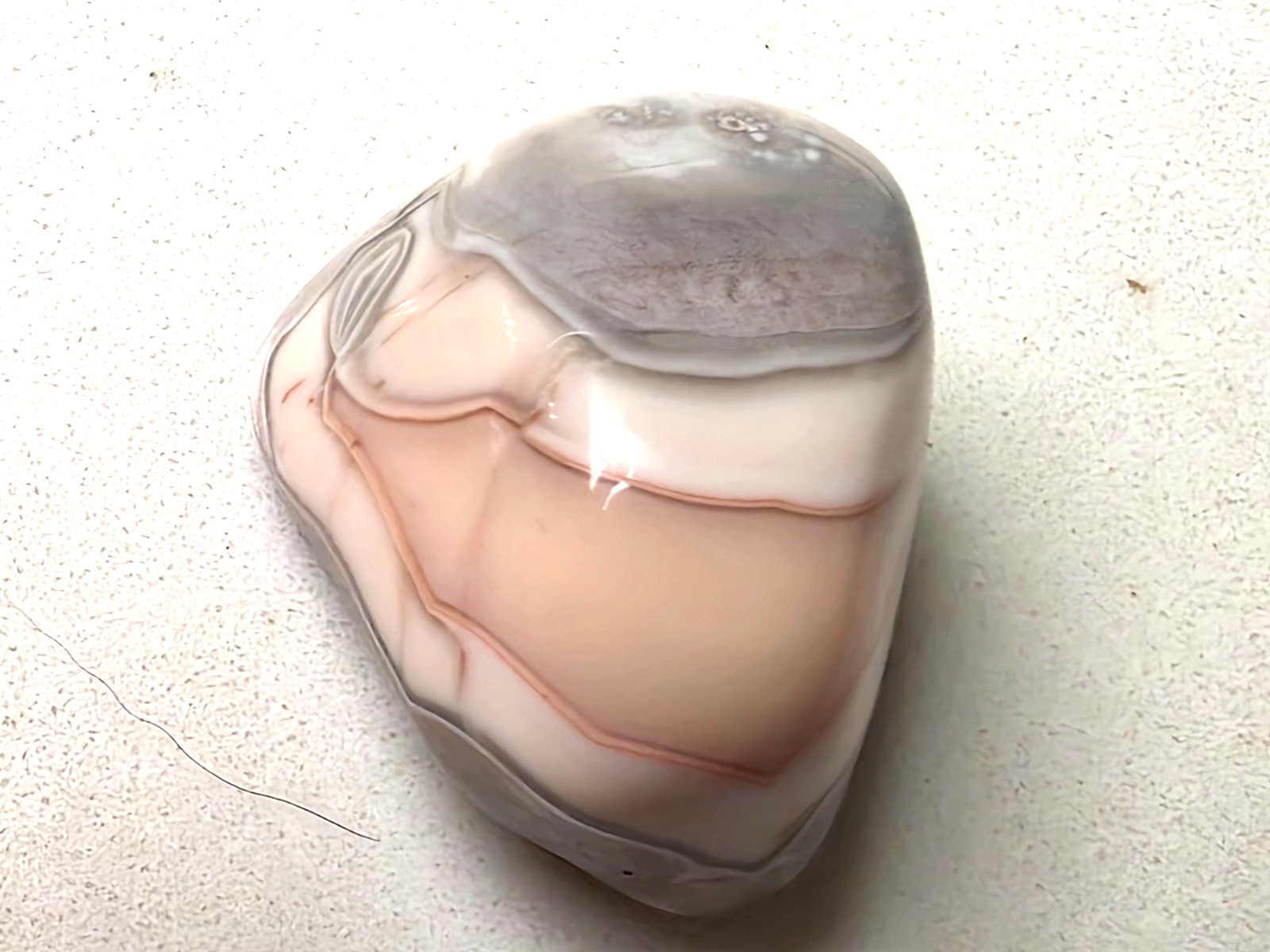 POLISHED BEAUTIFUL BOTSWANA AGATE, NATURAL BANDED AGATE -Unique-