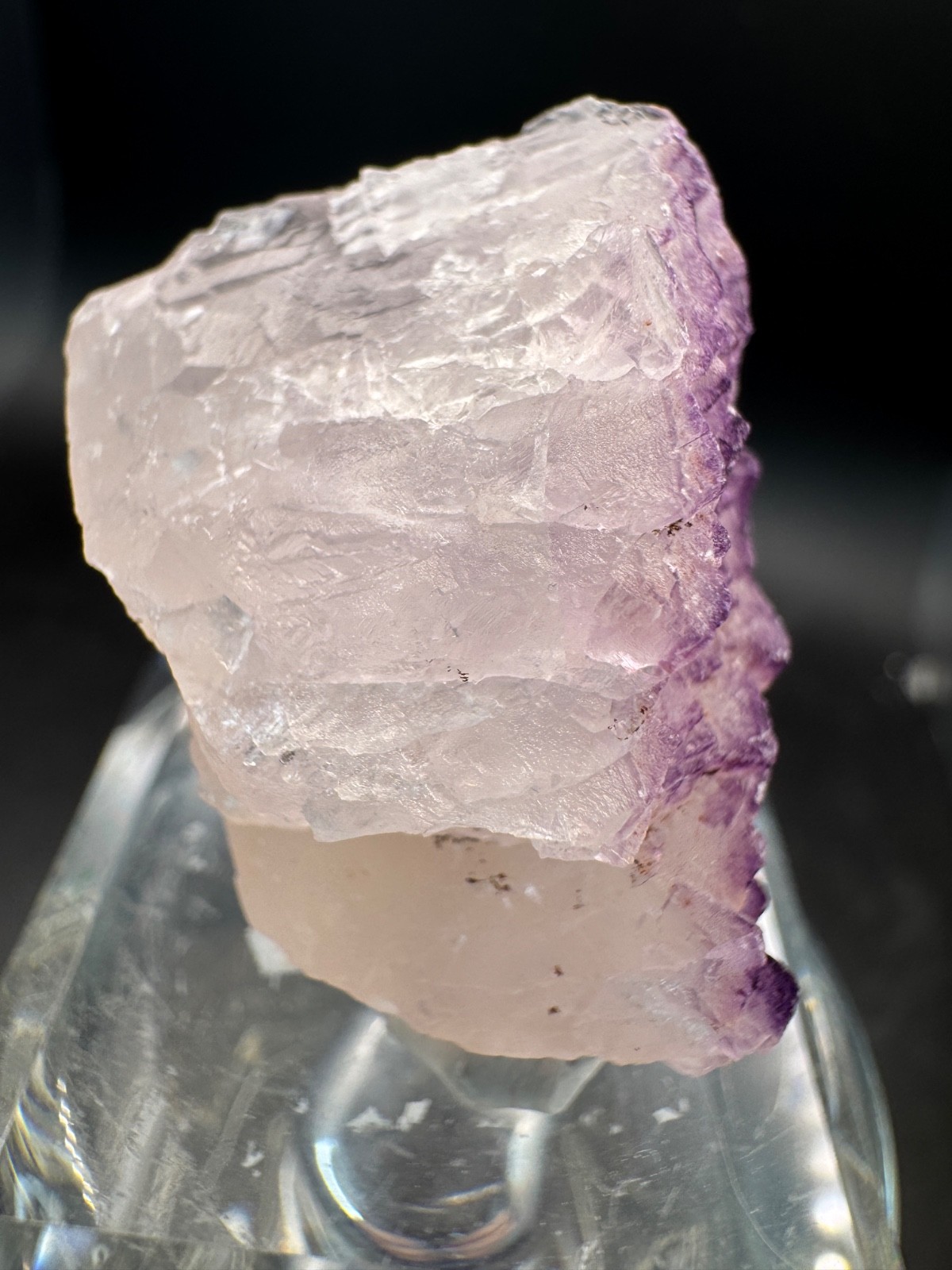 6531 NEW Database Fluorite Purple Triangle Yun Nan 35g
