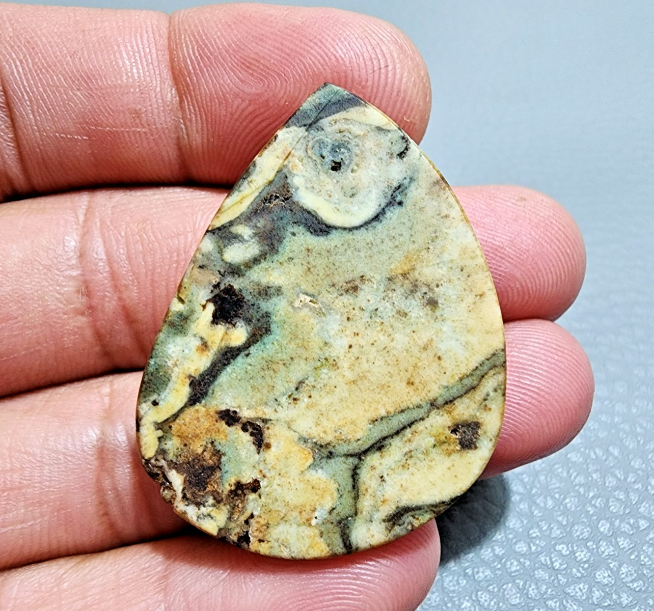 67.20 Crt Attractive Mariposite Gemstone Cabochon Polished Stone Jewelry Making