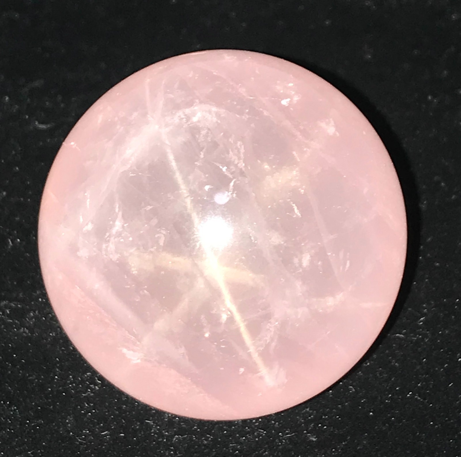 Natural STAR Rose Quartz SPHERE Ball Crystal Reiki Stone Healing