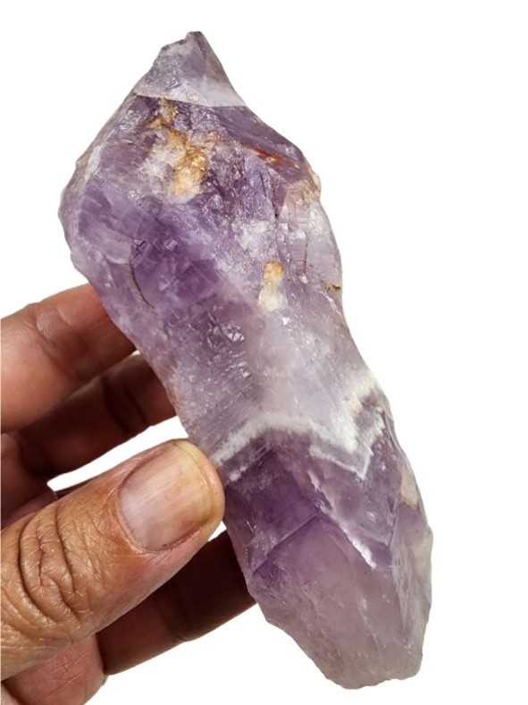 Amethyst Hematite Crystal Rough 156.4 grams