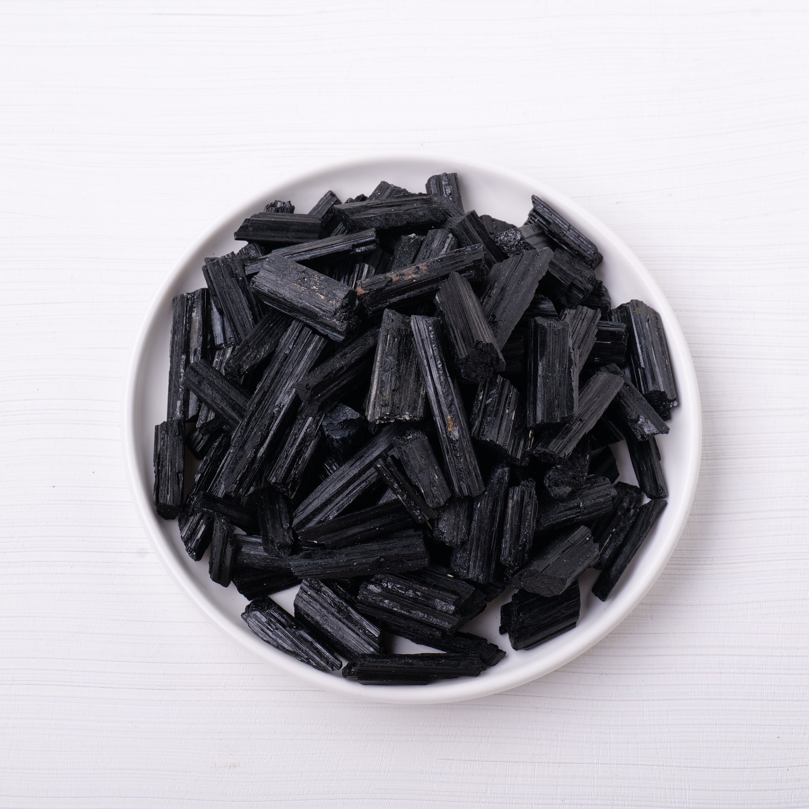 50g Natural Black Tourmaline Raw Stone Irregular Crystal Gemstone Healing Decor