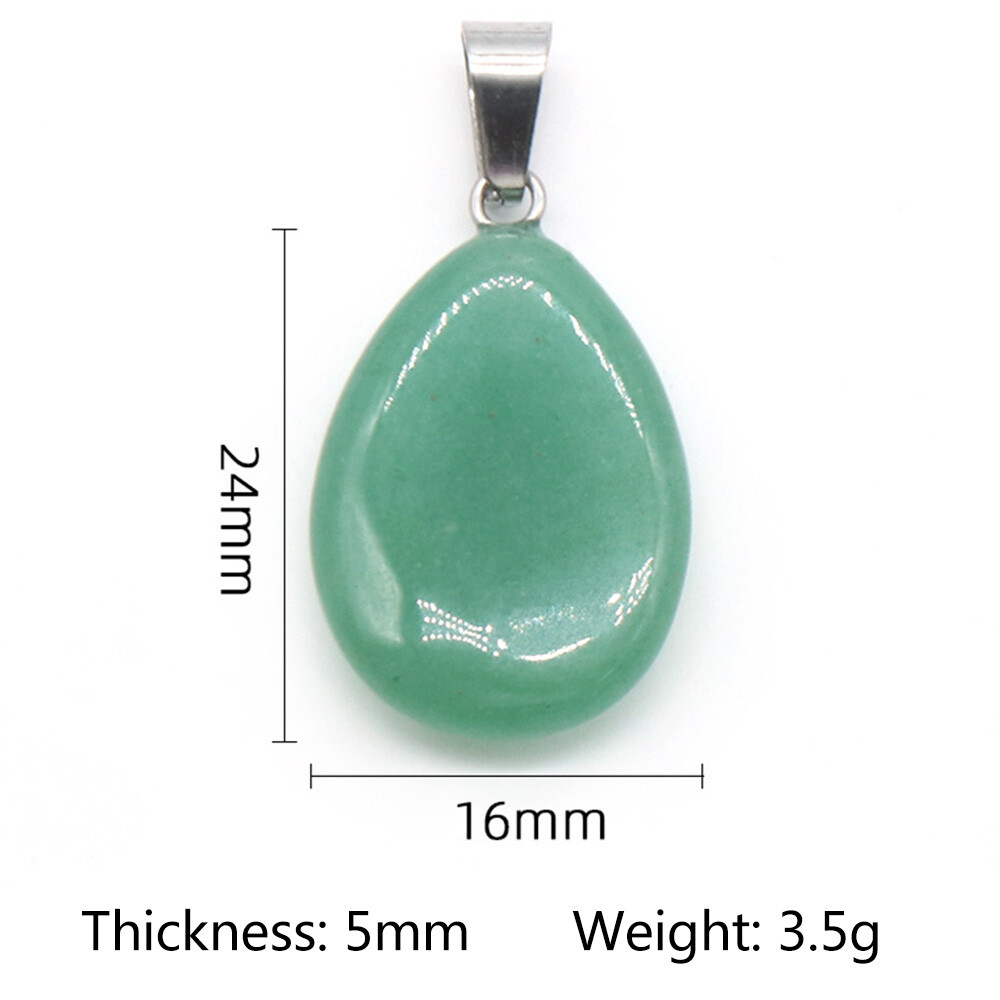 1PC Crystal Star Fan Flower Triangle Shape Pendant Beads Jewelry Making Necklace