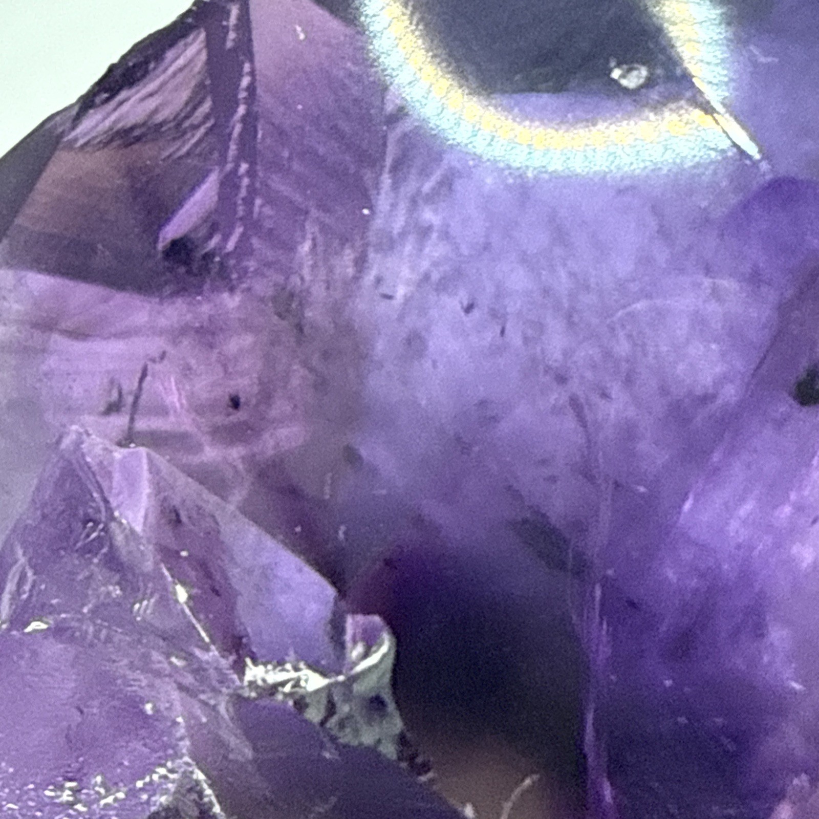 1.2 LB A+Natural Phantom Brazilian Large Point Amethyst Root Specimen,Minerals!