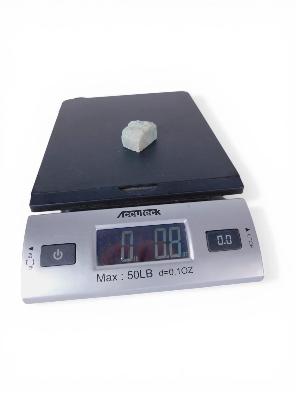 Natural Fluorite Rough Crystal 0.8 oz Green Blue Stone Raw Healing Crystal