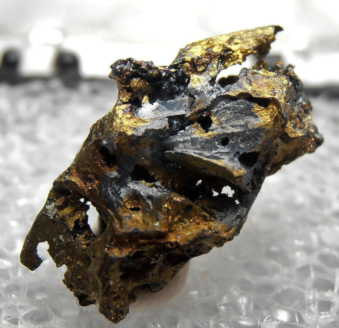 Pyrite Pseudomorphing Acanthite from the San Juan de Rayas Mine – 19 mm