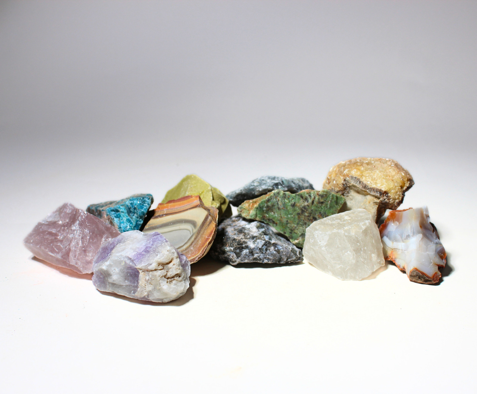 Madagascar Mix -Large 2″ – 3″ Rough Rocks for Tumbling – Bulk Wholesale 1LB
