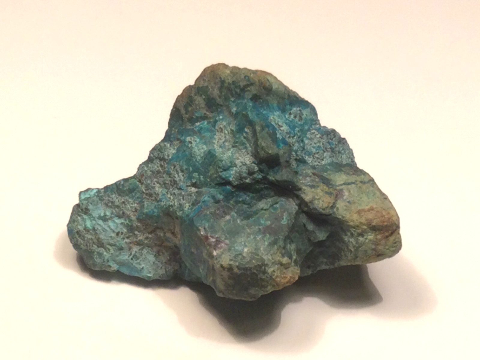 Chrysocolla Specimen. 76x54x41mm. 144 grams.Peru Origin