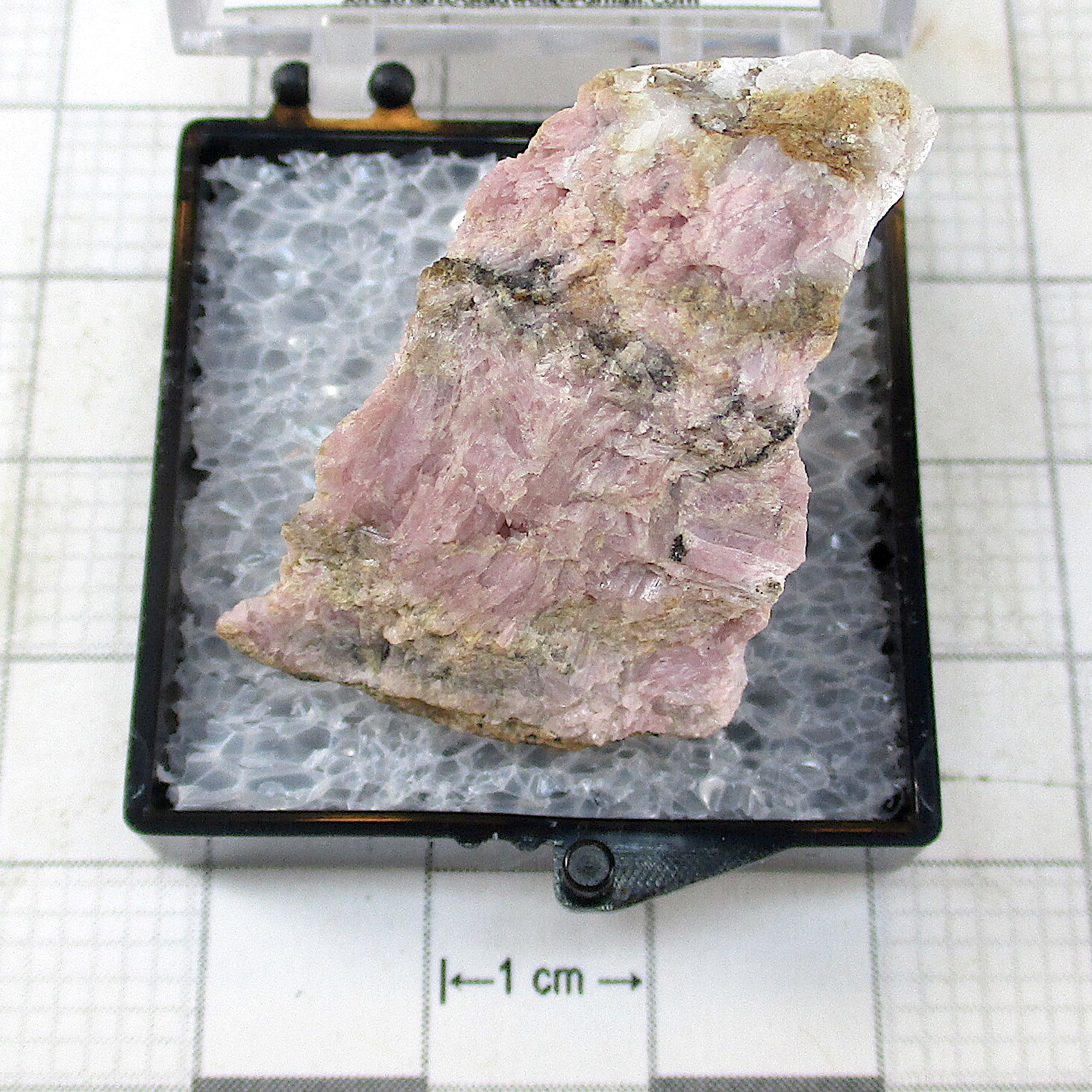 16947 TN Inesite Hale Creek Mine Mad River Rock Coastal Range Trinity County Cal