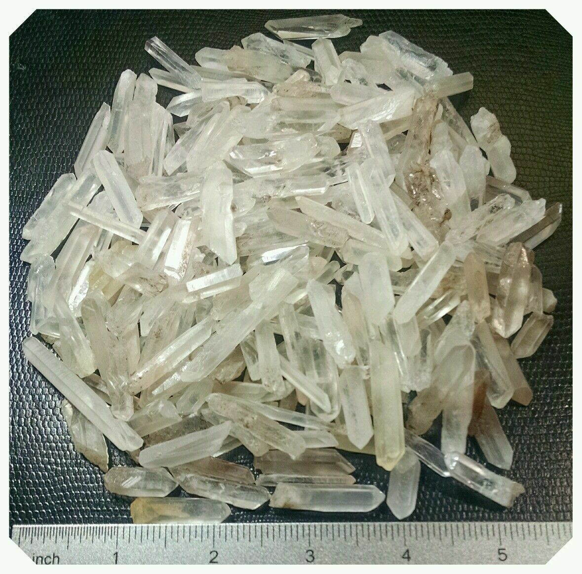 50g Natural Rough Small Fine Quartz Crystal Points 10-20 Stones Mineral Specimen