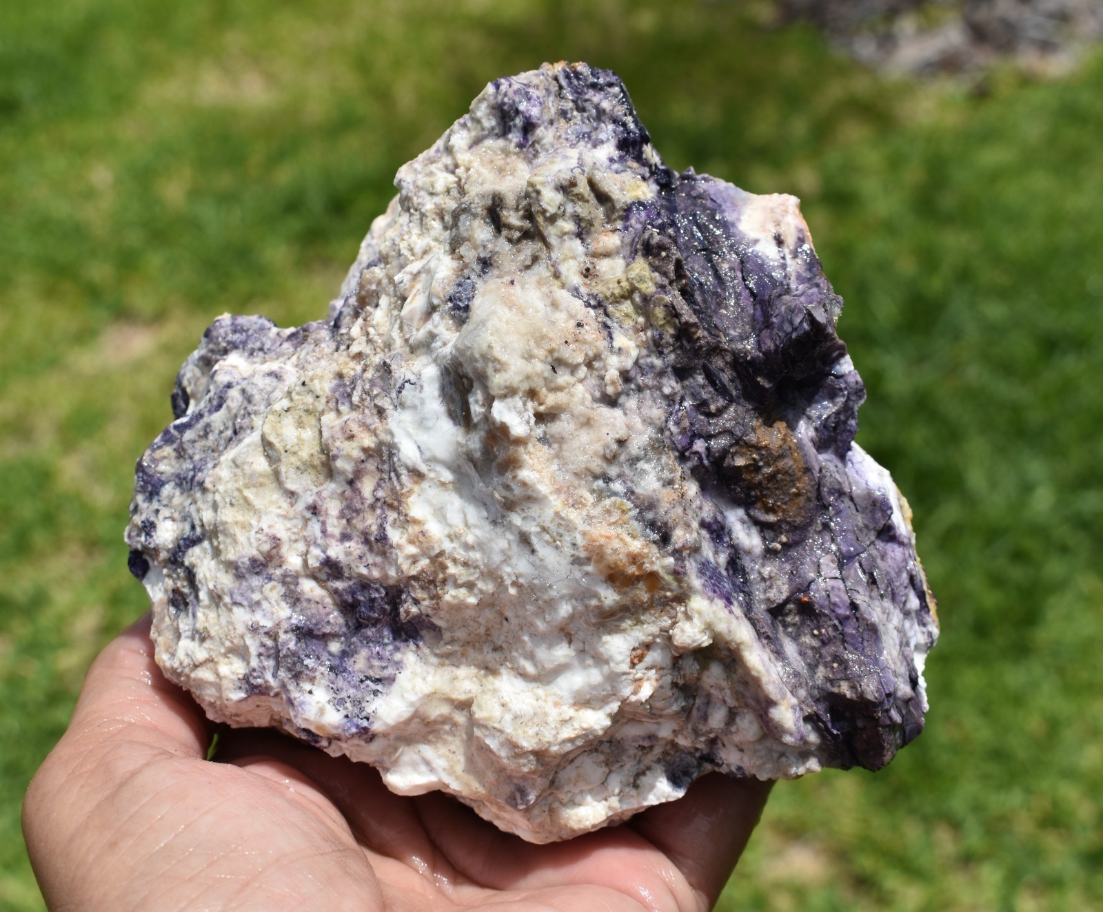 1.42 LB AAA OPALIZED TIFFANY STONE ROUGH, Bertrandite, FLUORITE (KLT)