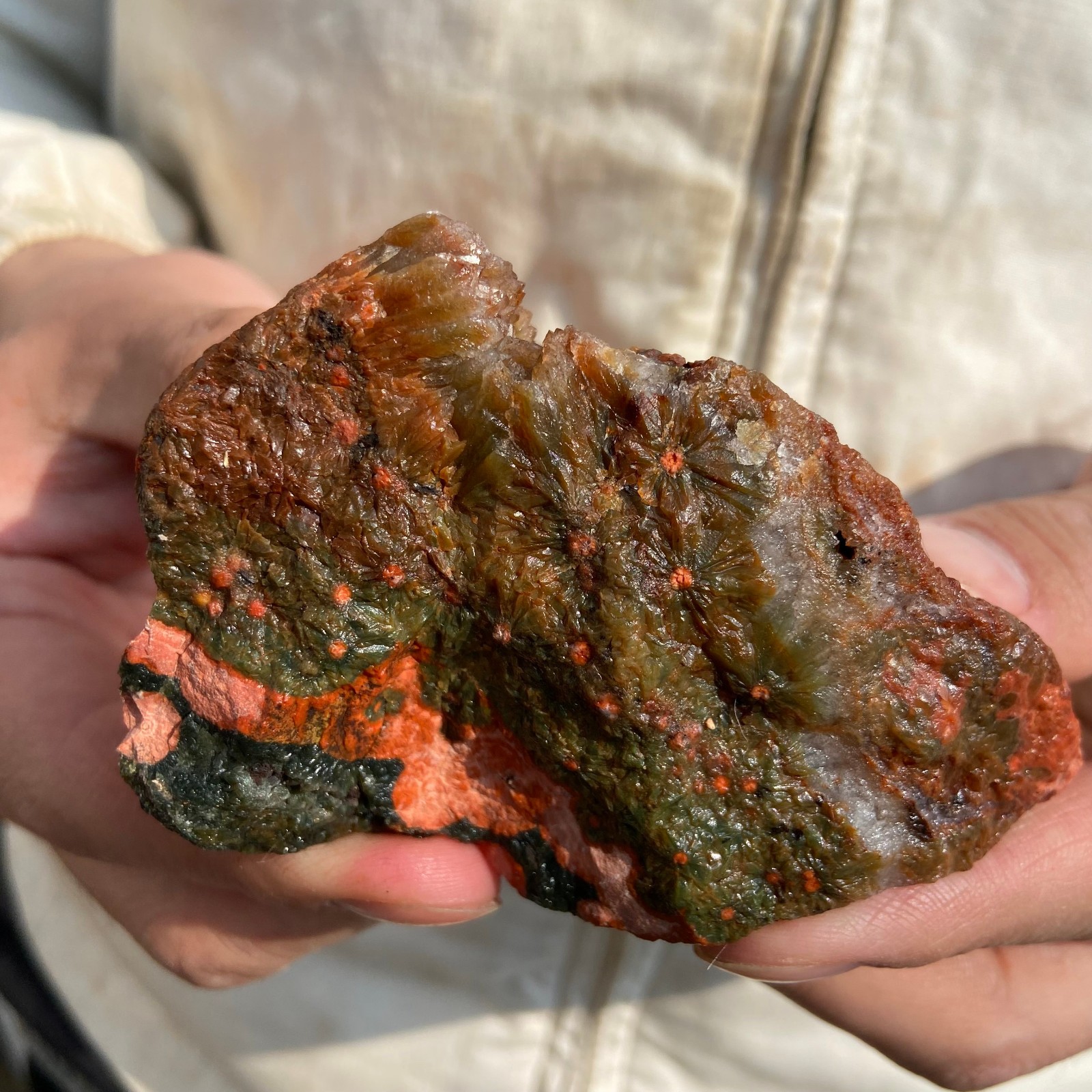 0.5lb Natural colourful ocean jasper raw stone crystal rough mineral specimen