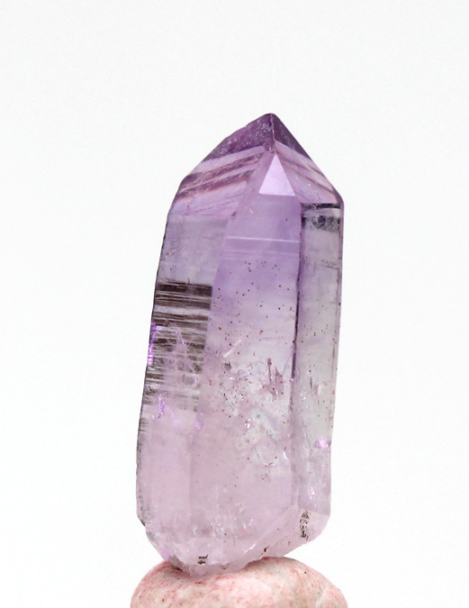 Vera Cruz Amethyst Specimen Quartz Crystal Mineral Las Vigas MEXICO w/ ID card