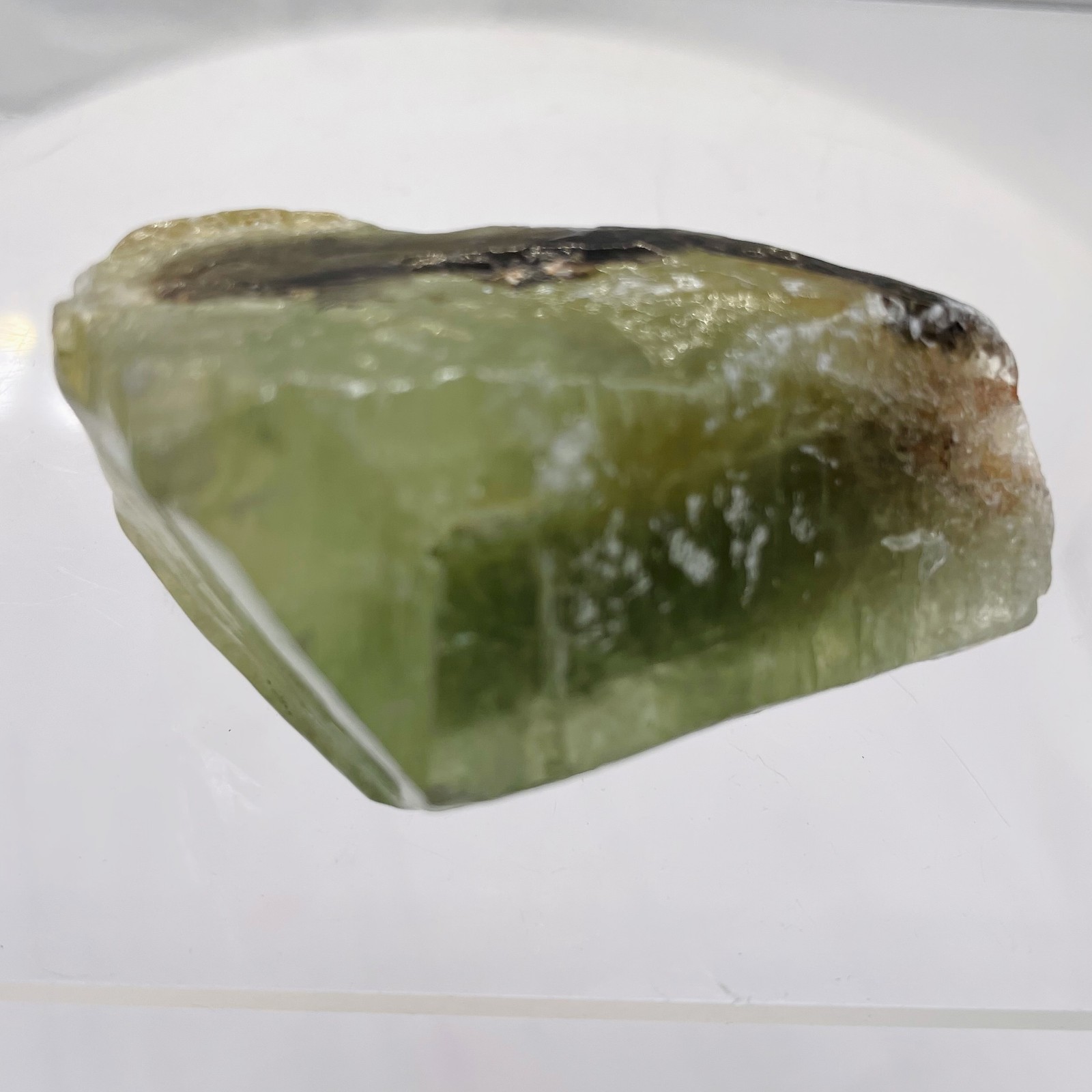 Calcite 61g Crystalline Specimen | 40x35x35mm | Green | 1 Display Crystal