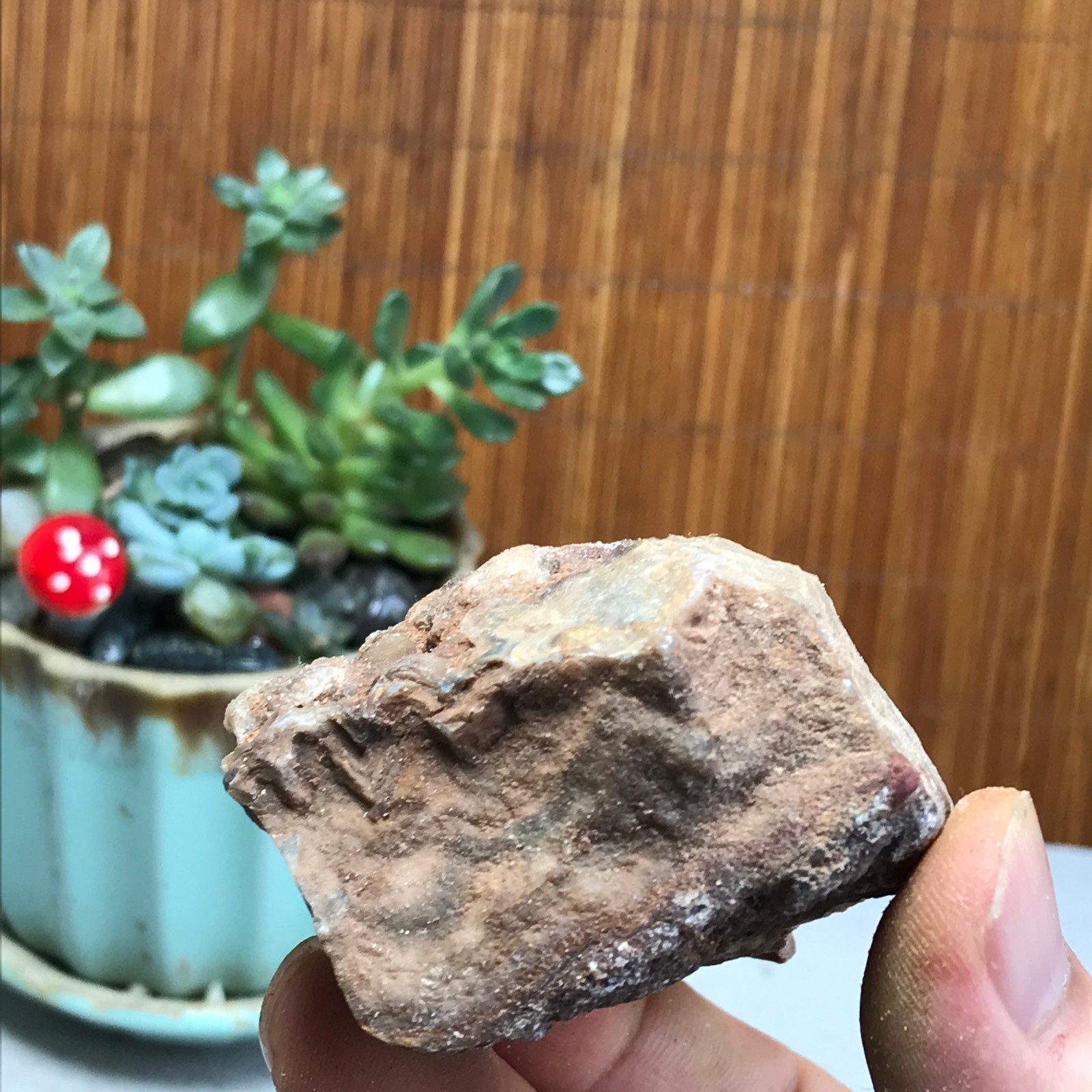 Natural crazy Mexican agate Crystal gemstone rough original Specimen 154g A6969