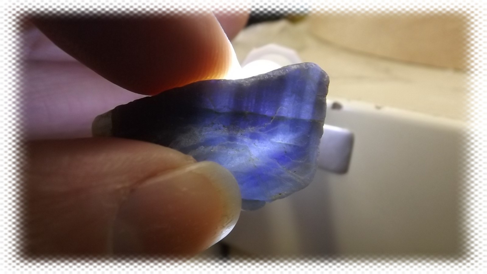 1/2LB Blue Sapphire Natural Rough Chrystal Gemstone Specimens